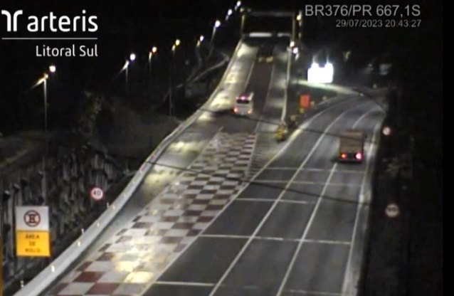 Reprodução: Concessionária Arteris Litoral Sul