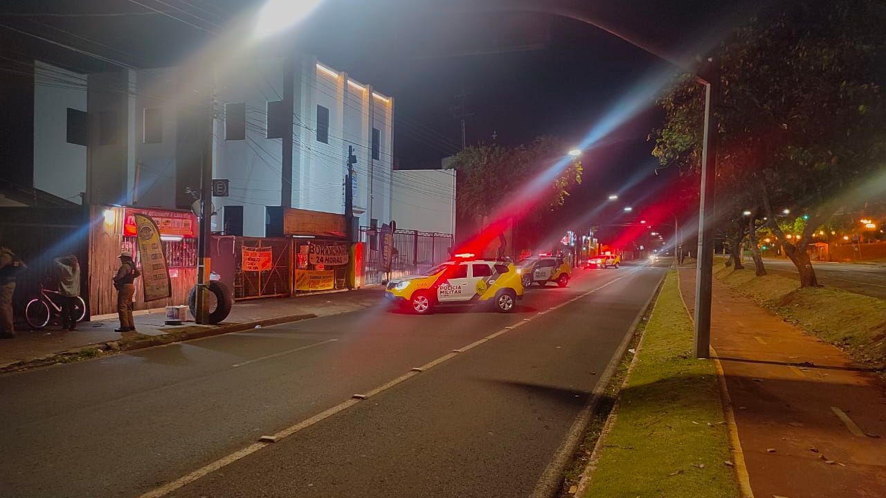 Operação da Polícia Militar prende duas pessoas nessa madrugada em Londrina