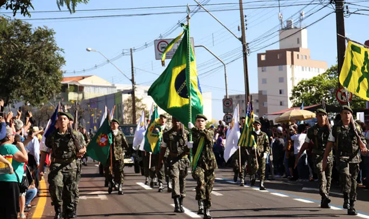 Avenida Leste-Oeste recebe amanhã desfile do Dia da Independência