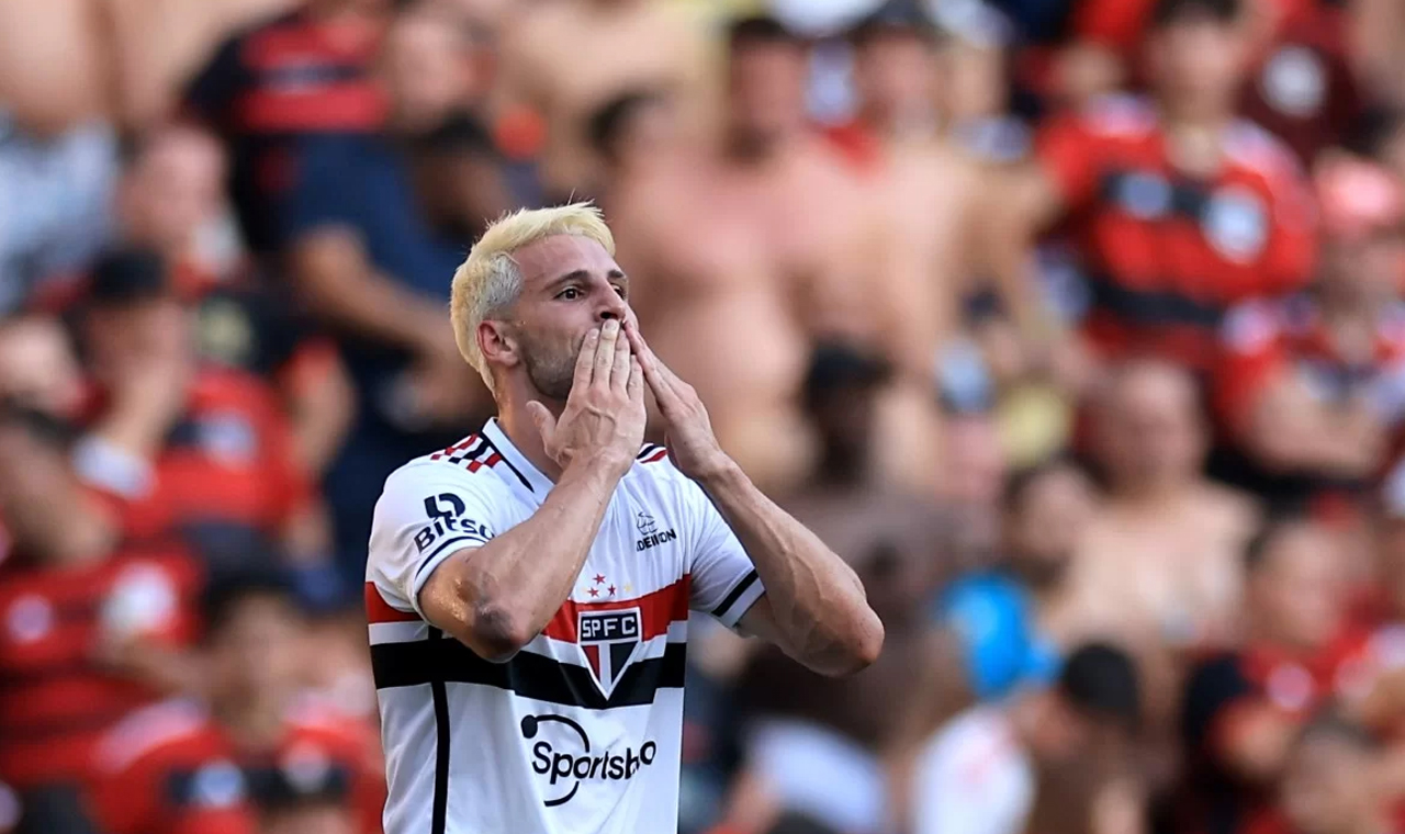São Paulo vence o Flamengo no jogo de ida da final da Copa do Brasil
