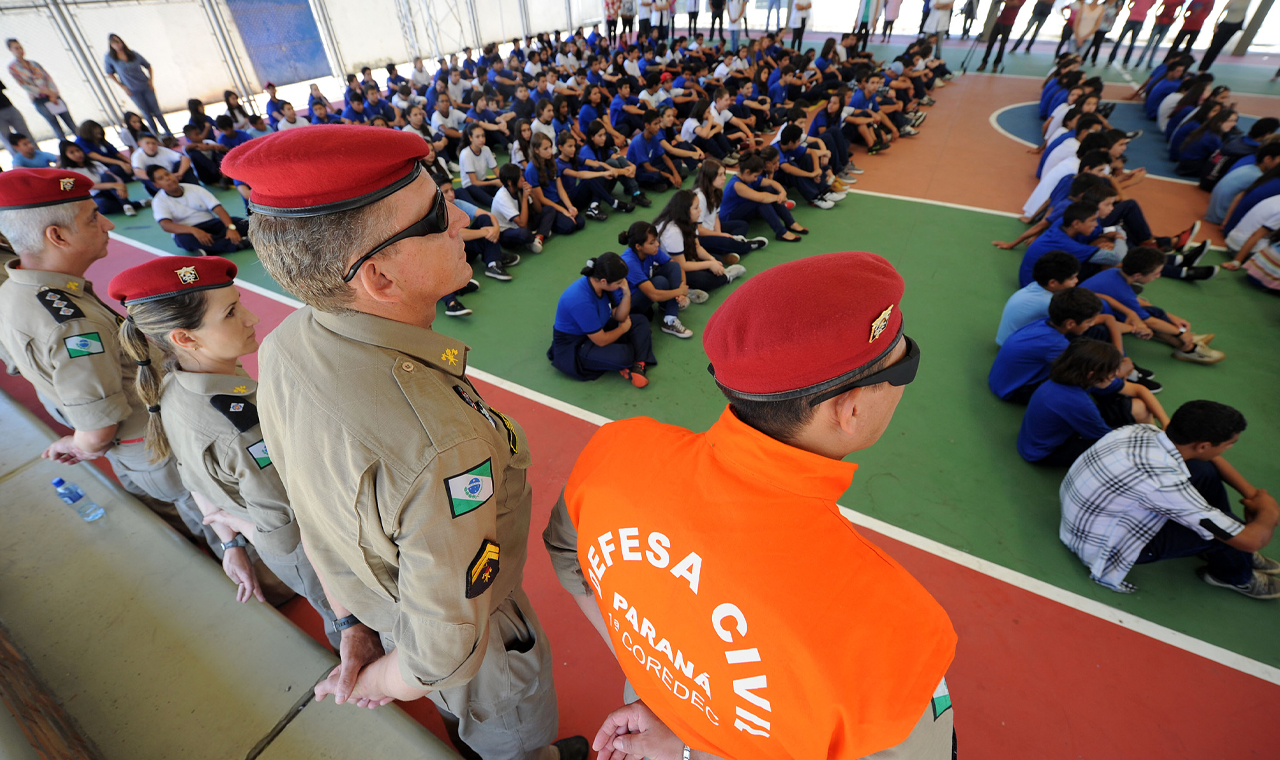 Curso da Brigada Escolar incorpora módulo de segurança nas escolas em Londrina