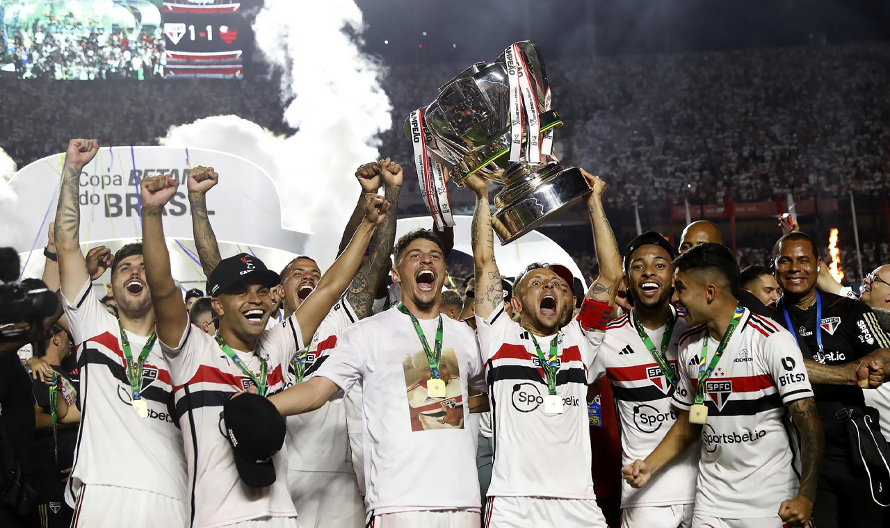 São Paulo conquista título inédito da Copa do Brasil