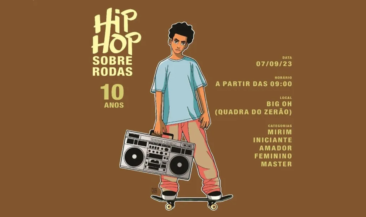 Hip Hop Sobre Rodas comemora 10 anos com evento amanhã
