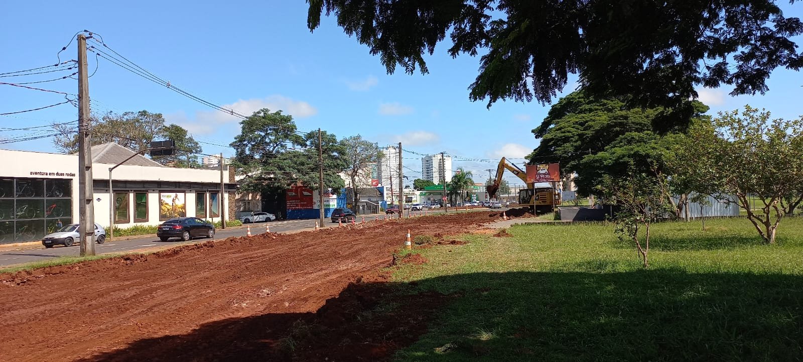 Obras da rua Rouxinol alteram trânsito em Arapongas esta semana