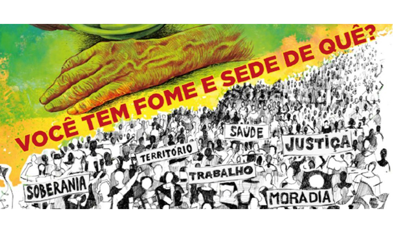 Grito dos Excluídos marca o ‘7 de Setembro’ no Calçadão de Londrina