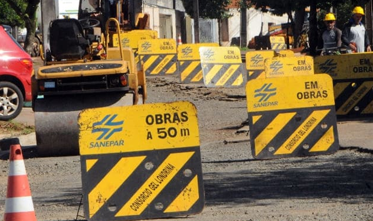 Regiões Leste e Sul de Londrina podem ficar sem água nesta quarta