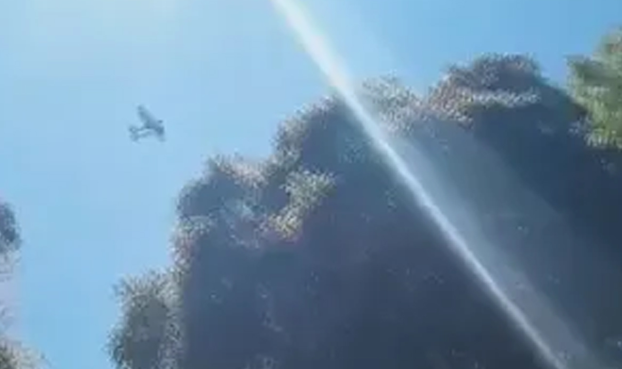 Avião que caiu no Paraná foi filmado antes da queda por moradores