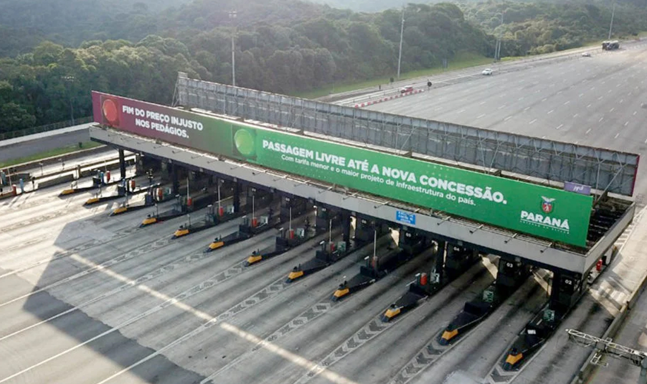 Tarifa do pedágio entre Curitiba e litoral pode ficar até 50% mais barata