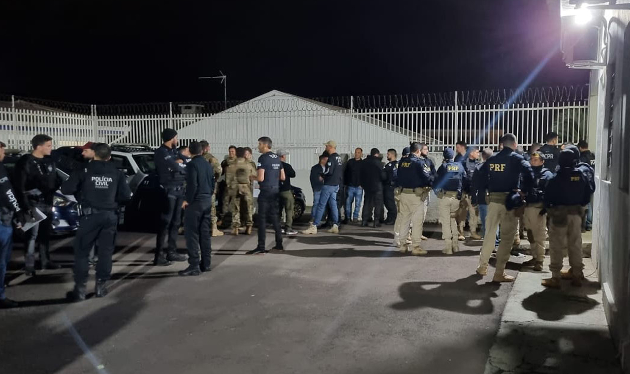 Força-tarefa faz operação no Paraná contra roubos de cargas