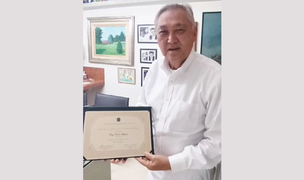 Cardiologista Luiz Carlos Miguita recebe diploma de mérito pelos 50 anos de serviços prestados à saúde