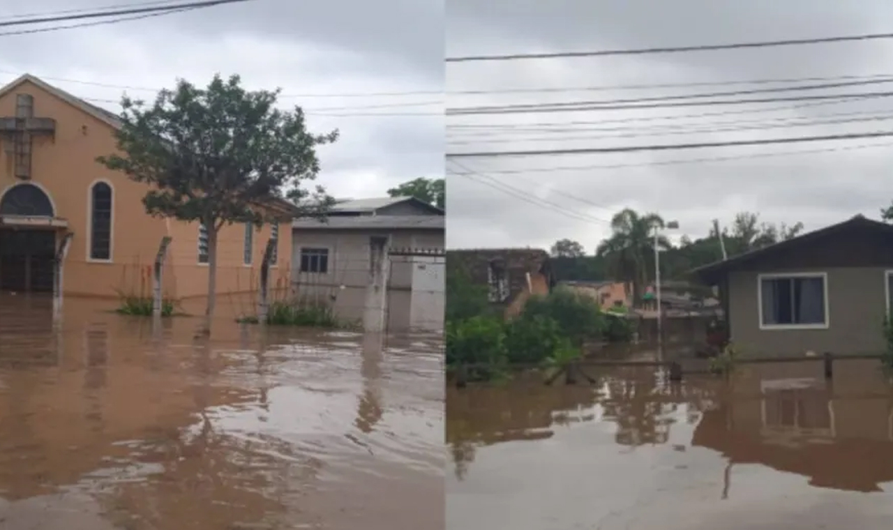 Hotéis começa a receber as famílias desabrigadas por chuvas no Paraná
