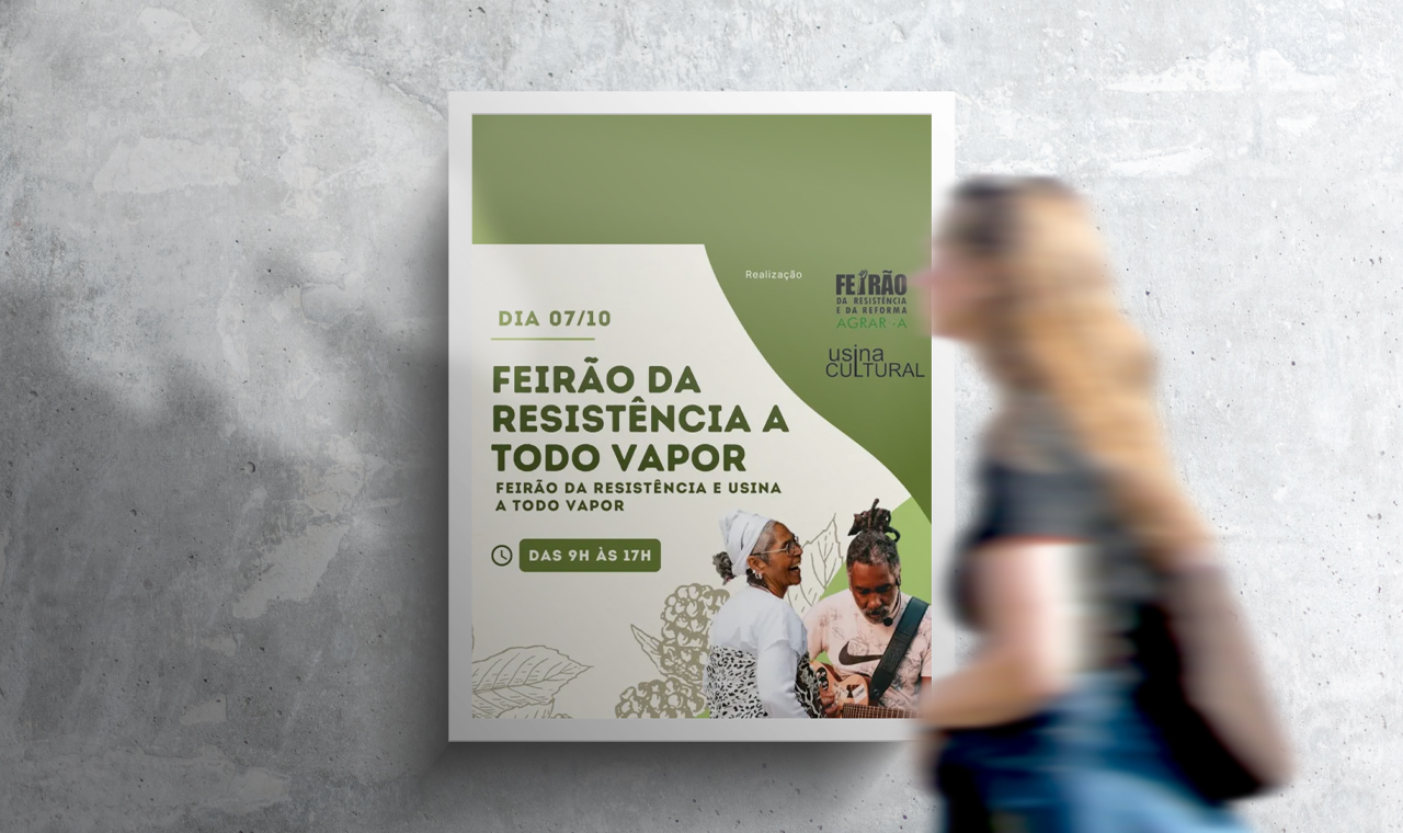 Em Londrina, Usina Cultural recebe “Feirão da Resistência a Todo Vapor” no sábado