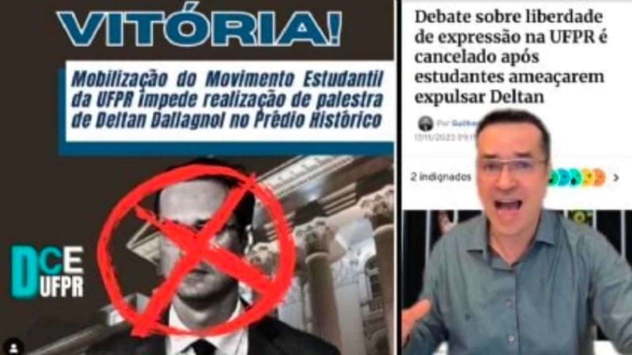 Movimento estudantil pressiona e Dallagnol tem palestra cancelada na UFPR