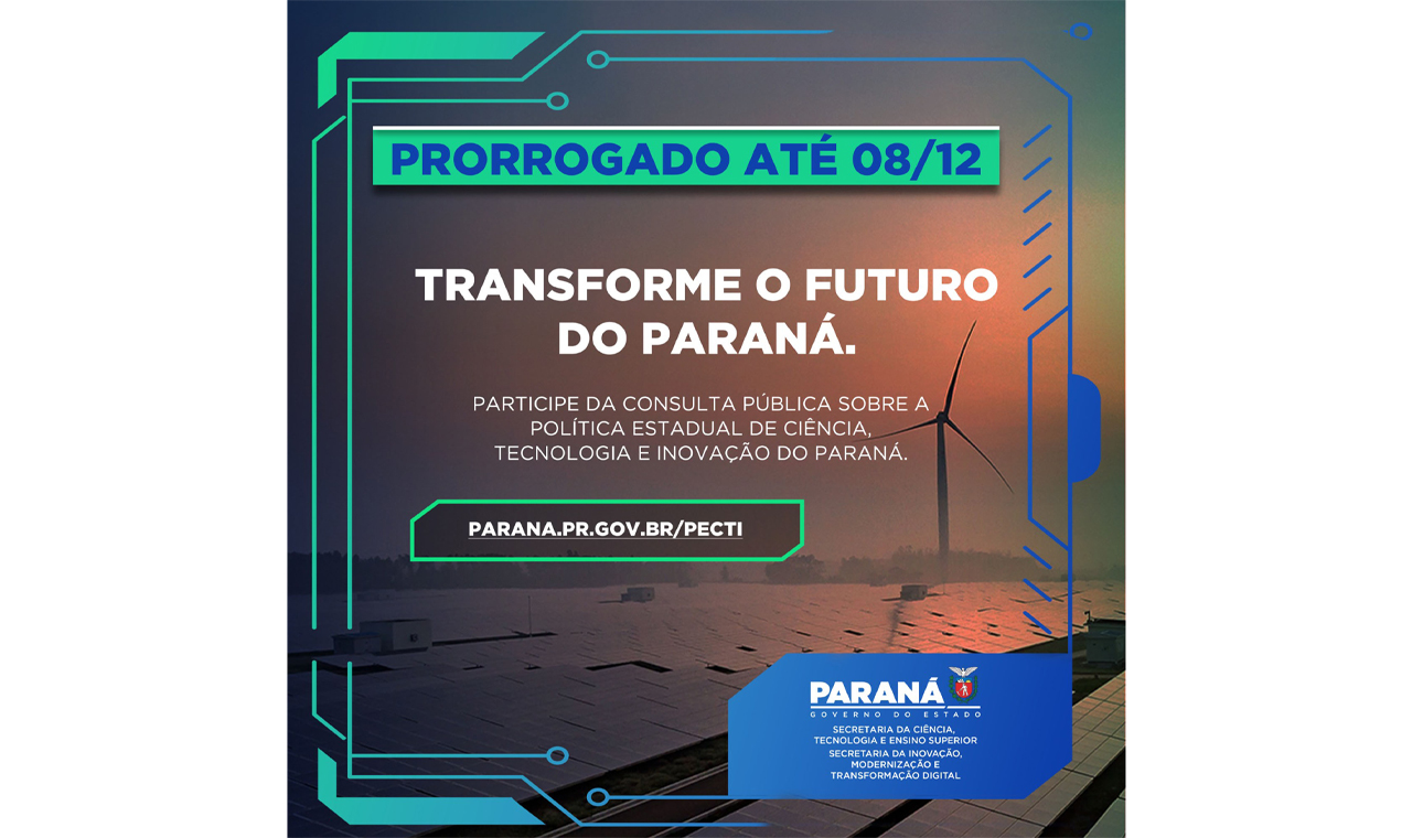 Prazo de consulta pública para política de ciência e inovação é prorrogado até 8 de dezembro