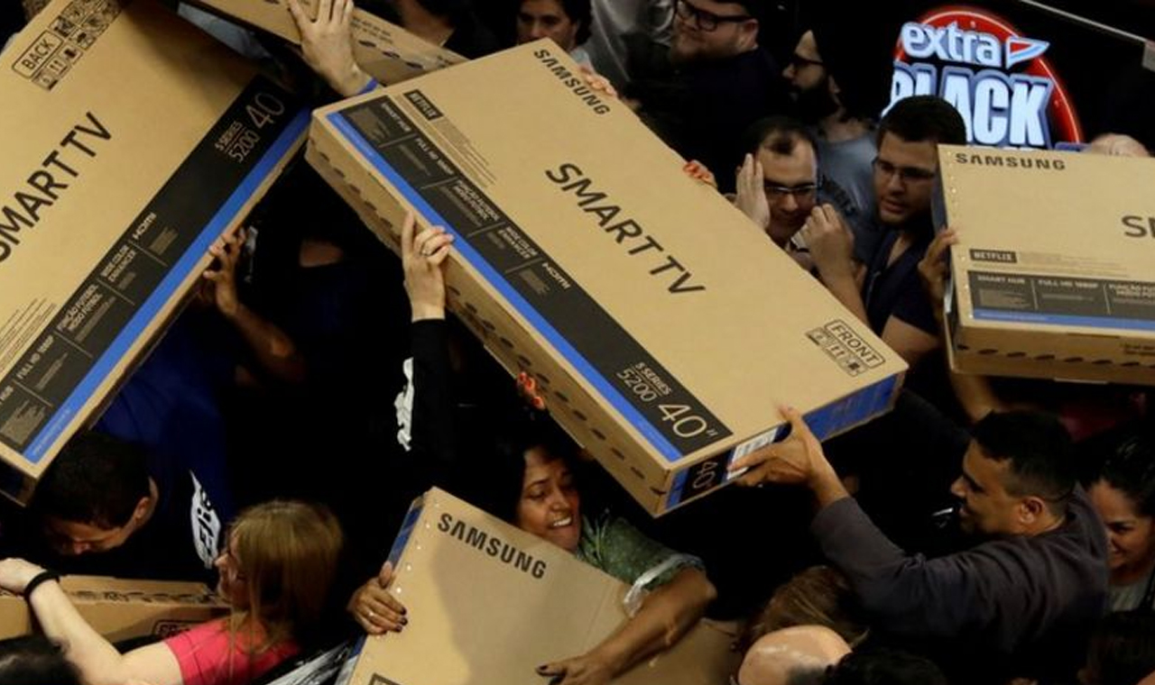 Eletrônicos e linha branca são os itens mais procurados para a Black Friday 2023