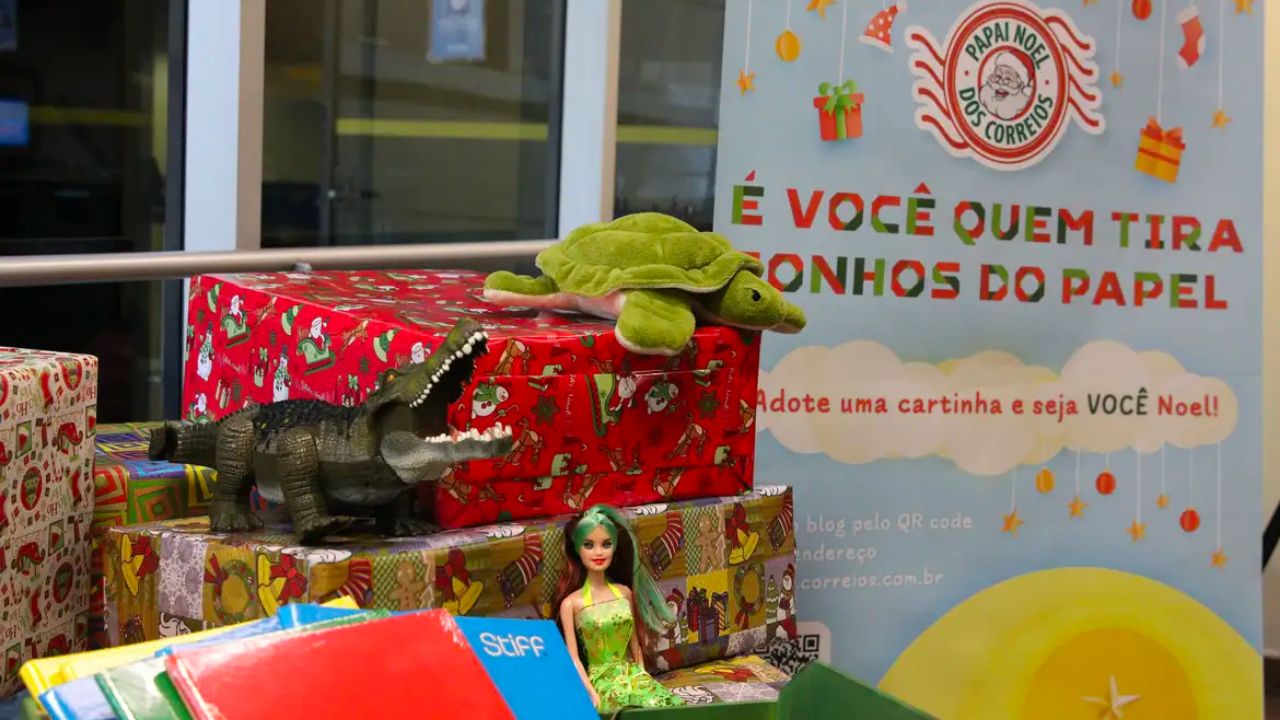 Governo federal reforça campanha do Papai Noel dos Correios