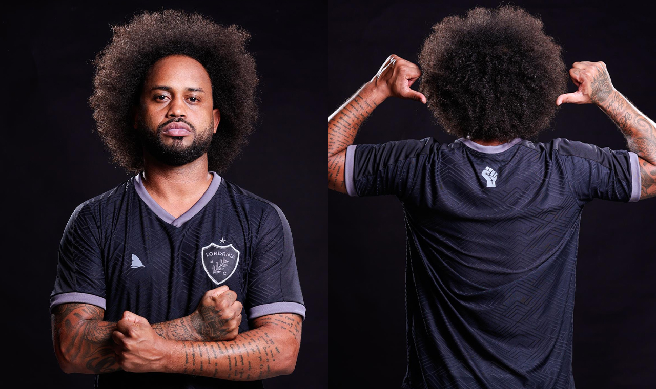 Londrina Esporte Clube lança camisa referente à Consciência Negra