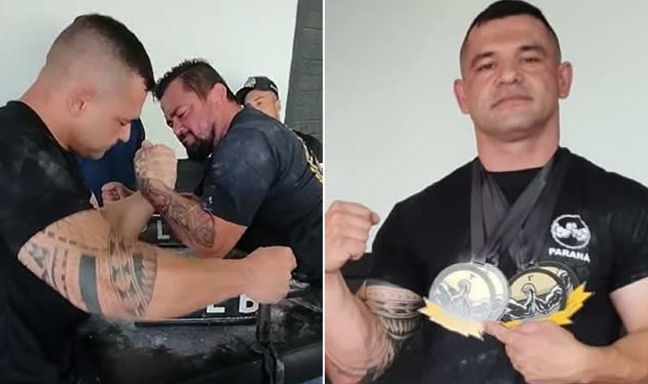Atleta londrinense é campeão sul brasileiro de Luta de Braço