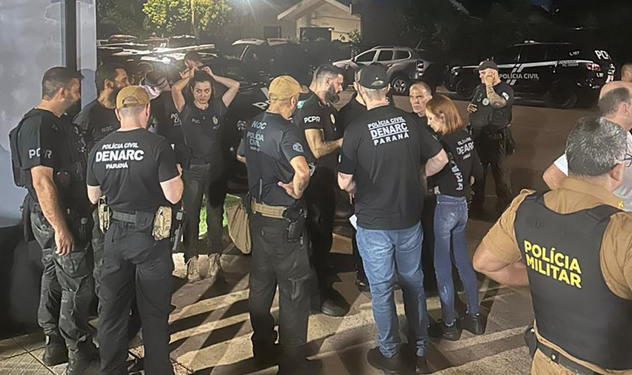 Polícia Civil deflagra ação contra o tráfico de entorpecentes no Oeste do Paraná