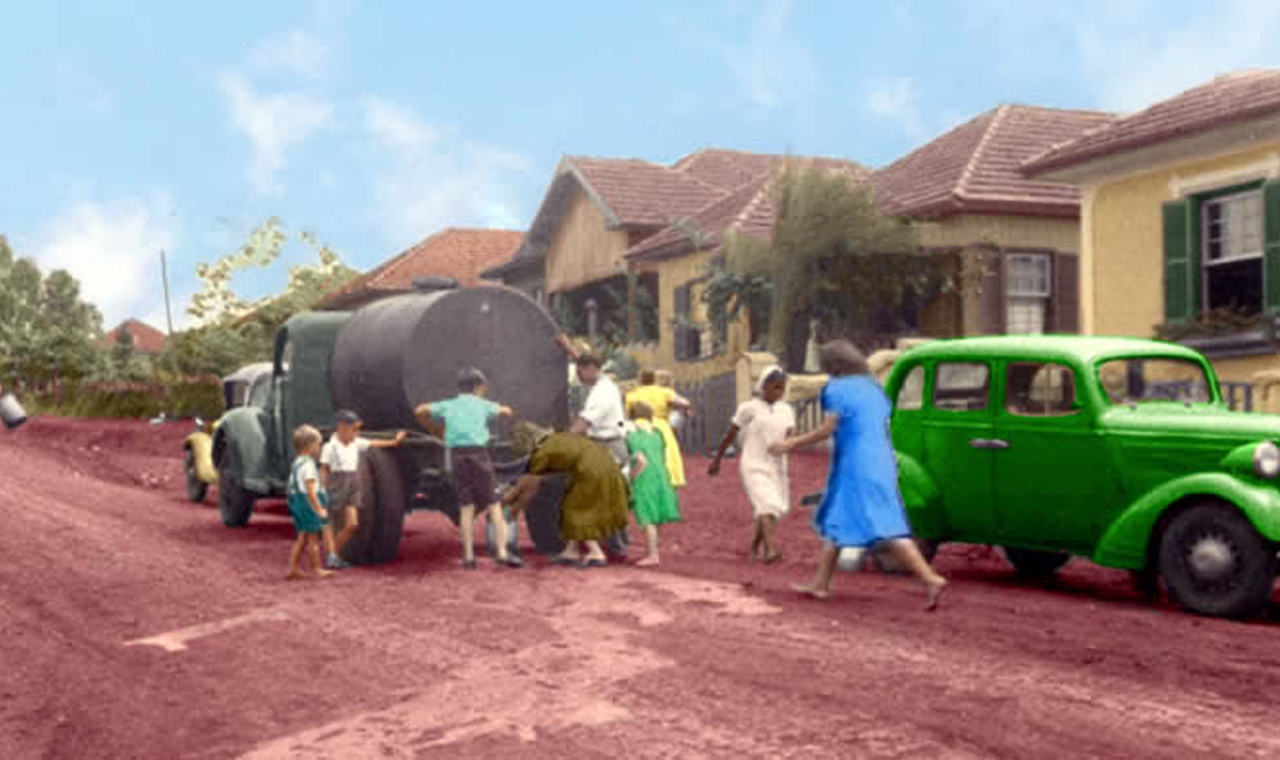 Imagem incrível relembra a área central de Londrina em 1942