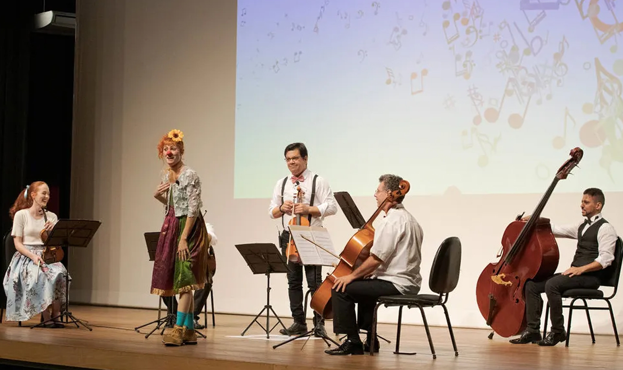 “O Mundo Mágico da Música” é atração no Ouro Verde nesta quinta-feira