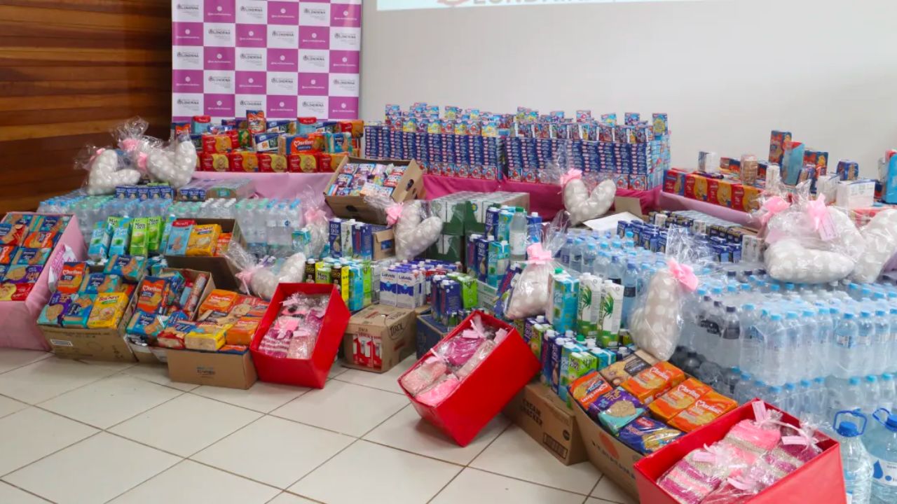 Em Londrina, Secretaria da Mulher entrega a instituições itens arrecadados no Outubro Rosa