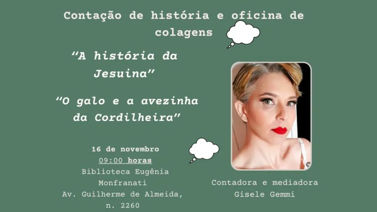 Biblioteca da zona sul realiza contação de histórias em Londrina