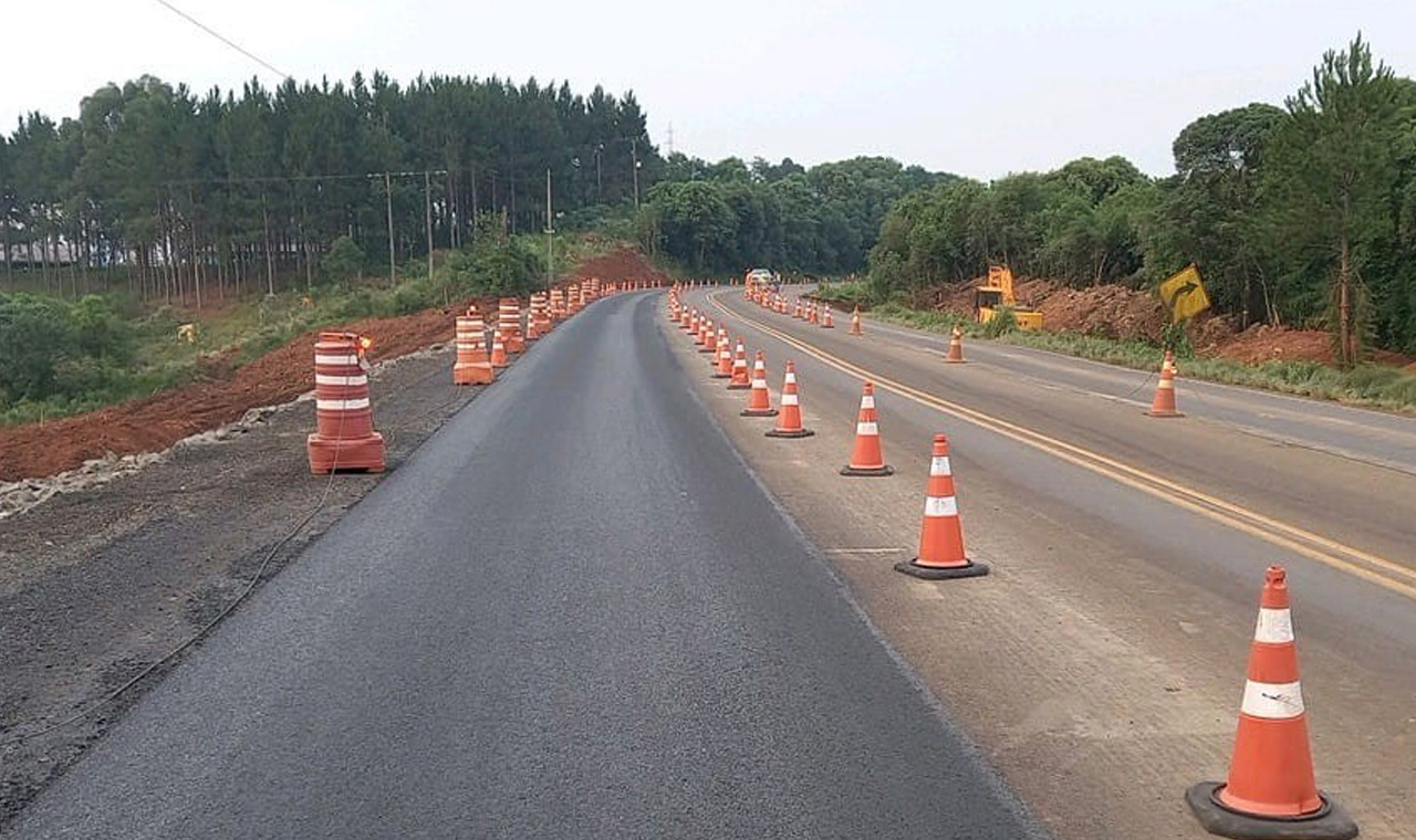 DER/PR avança com as obras de recuperação nas rodovias afetadas pelas chuvas no Estado