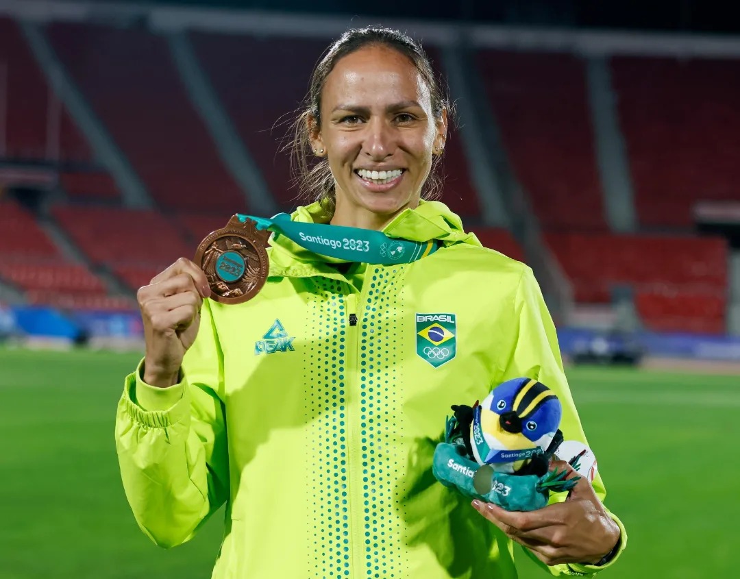 Londrinense Tatiane Raquel Silva é bronze no Pan