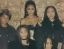 Kim Kardashian revela que conta com cinco babás para cuidar dos quatro filhos