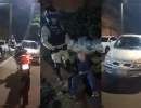Homem é preso após suspeita de agressão contra mulher e confronto com policiais em Apucarana